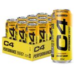 C4 Performance Energy Drinks Pineapple Head 500ml (12 pack) Sugar Free Energy