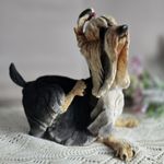 Country Artists Tixie Yorkie Yorkshire Terrier Dog Sculpture Breed Apart
