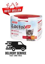 Beaphar Lactol Kitten Milk 250g - Optimum Enriched Kitty Milk Vitamins Minerals