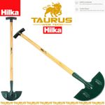 HILKA Carbon Steel Edging Iron Long Hardwood Shaft Powder Coating UK FREE P&P
