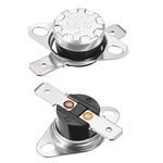 2pcs KSD301 Thermostat 45°C/113°F 10A N.O Adjust Snap Disc Temperature Switch