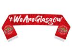 GLASGOW TIGERS SPEEDWAY Scarf We Are Glasgow Red Allied Glasgow rrp£12 Motorbike
