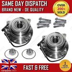 LAND ROVER DISCOVERY 2 1998-2004 REAR WHEEL HUB & BEARING WITH ABS KIT PAIR X2