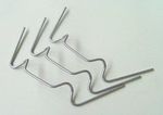 Galvanised Wire Glazing Clips x 100 for Greenhouses