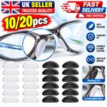 5 Pairs Anti-Slip Stick On Nose Pads Silicone For Eye Glasses Sunglasses