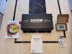 3000W 6000W Pure Sine Wave Inverter Power Converter 24V 240V Truck Boat Remote