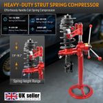 Coil Spring Compressor 2200lbs Hand Operated Auto Strut Compressor Removing Tool