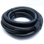 5/16" 8MM 9MM BLACK Push On SOCKETLESS RUBBER Fuel Oil Hose Pipe 1/2 Metre