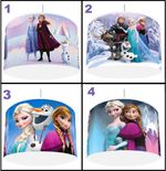 FROZEN DISNEY  Ceiling Light Shade  or Lampshade  4 DESIGNS Free P&P Reusable