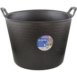 Faithfull Eco Flex Tub 42 litre - Recycled Black