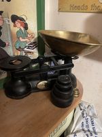 ⭐ Vintage Traditional Salter Kitchen Scales With Weights