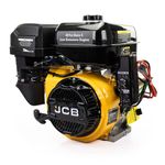 Petrol Engine 15hp 25.4mm 1" 457cc OHV Electric Start Horizontal Shaft JCB