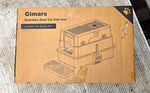 Gimars Stainless Steel Cat Litter Box Grooming Dryer Pet Dryer Air Blower