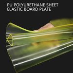 PU Polyurethane Sheet Elastic Board Plate 200x 500mm 1 2 3 4 5 6 8 10mm Thick
