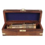 Brass Telescope Victorian 1915 Martine Antique Full Functional 18