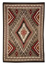 5x8 Wool Navajo Rug Southwest Style Area Rug Native boho Kilim Rug Zapotec Rug