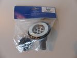 Leisure Plus sink waste ANGLED outlet (M1, B10) 23.5mm W210