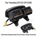 Speedometer Tachometer Instrument Gauge Cluster Assembly For Yamaha DT125 DT125R