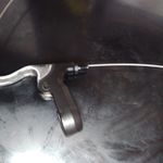 TektroBrake Lever left only Fixie Bike Silver Cycling with new cable 