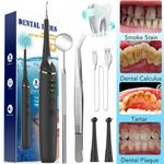 Powerful Ultrasonic Plaque Remover for Teeth with 3 Heads - Dental Tooth Cleaner