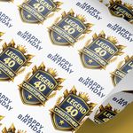Personalised Legend Birthday Wrapping Paper Custom Name Age Gift Wrap For Him