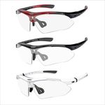 ROCKBROS Photochromic Cycling Glasses Discoloration Bike Goggles Sports Eyeweare
