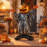 Halloween Inflatable Ghost Pumpkin Blow Up Outdoor Garden Decoration PVC