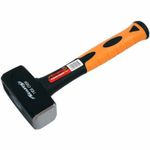 2.5Lb Club Lump Hammer Hardened Steel with Fibreglass Handle Tool