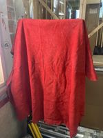 Large Quality Coloured Suede Hide 1.2 m ×1.2 m RED (craft/ upholstery)