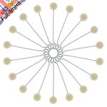 100 Pcs Wool Daubers Ball Brush Leather Dye Dauber Dyeing Applicator with I9E6
