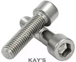 M4 M5 M6 M8 CAP SCREWS SOCKET ALLEN KEY BOLTS A4 MARINE GRADE STAINLESS STEEL