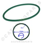 560mm LONG GREEN RUBBER DRIVE BELT PIZZA DOUGH ROLLER FORMER STRETCHER MACHINE