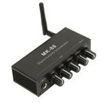 Portable Wireless Karaoke Mixer Dual Microphone Input For DJ Music Stage KTV
