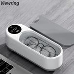 Ultrasonic Cleaner Sonic Wave Tank Glasses Watch Jewellery Cleaning Machine UK