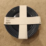 4x Blue Strimmig IKEA Plates New 27cm Tableware Dining
