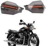 7/8" Motorcycle Handlebar Handguards Protector For Triumph Bonneville T120 T100