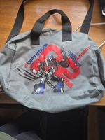 Transformers Optimus Prime Bag Holdall Zipped Graphic Printed Bag