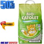 Bio-Catolet Light & Hygienic Recycled Paper Granules Cat Litter 12 Litre UK