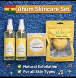 Ahum Stretch Marks 2 Oils, Soap & Sponge Fade Stretch Marks moisturize Naturaly