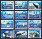Whales Dolphins Ships Definitives Part 2 12v Aitutaki 2013 MNH SG#778=801