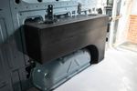 100 Litre Universal Campervan Wheelarch Water Tank for Fresh Water or Jetwash