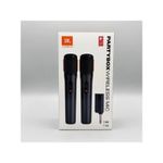 JBL PartyBox Digital Wireless Microphones 2 Pack Rechargeable Karaoke Mic New