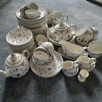 Furnivals and Masons Denmark Pattern  Blue and White pottery 