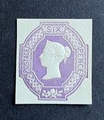 GB QV, 6d Purple Embossed, Fine Example. Fine Mint, MNH