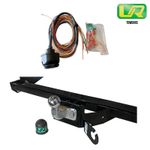 Fixed Flange Towbar + 13Pin Wiring Kit For Citroen Fiat Opel Peugeot Toyota