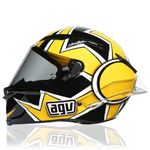 Valentino Rossi VR46 1:5 Scale Moto GP Mini Helmet Laguna Seca 2005