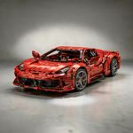 1:8 Brick Build FERRARI 458 - PRICE DROP⬇️ - Technic Race Car 3380+ pieces.Boxed