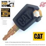 CAT - Caterpillar Heavy Equipment Ignition Master Keys Genuine 5P8500 OEM Logo