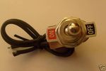 Heavy Duty Dolly Toggle Flick Switch  with Wire 12V ON/OFF Car Dash Light Metal 