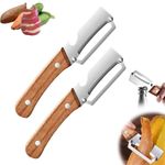 2X Multi-functional Vegetable Peeler for Kitchen 2 in 1 Single Blade Peeler Tool